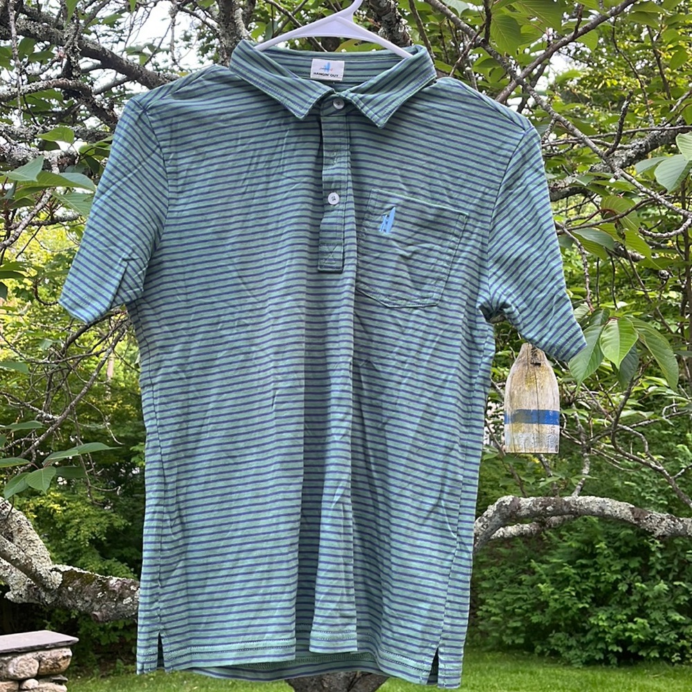 Johnnie-O size 12 boys polo shirt. 100% cotton